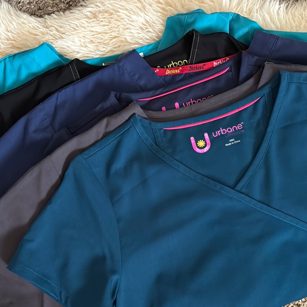 11 Piece Women Scrubs Bundle